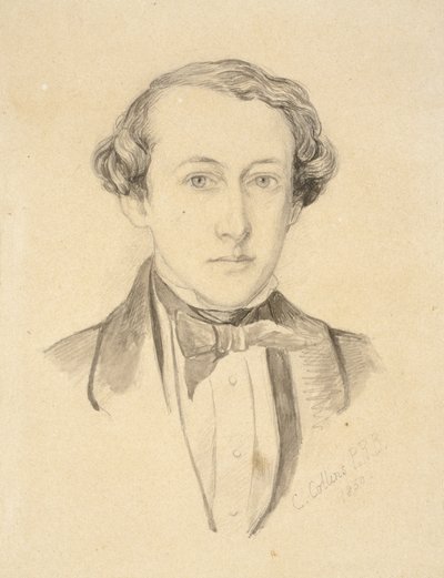 Ritratto di Sir John Everett Millais, 1850 da Charles Collins